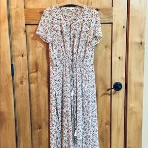 Floral Breezy Midi Dress